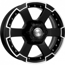 K&K M56 7x16 6*139,7 Et:20 Dia:67,1 Алмаз Черный