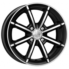 K&K Sportline 6x14 4*100 Et:40 Dia:67,1 алмаз черный