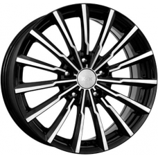 K&K Акцент 5,5x14 4*100 Et:43 Dia:60,1 алмаз черный
