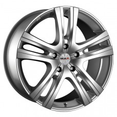 MAK Aria 8x18 6*114,3 Et:30 Dia:76,1 Silver