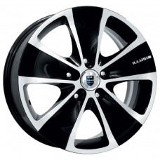K&K Иллюзио 6,5x17 5*108 Et:49 Dia:60,1 алмаз черный