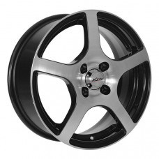 X'trike X-118 6x15 4*100 Et:45 Dia:67,1 BK/FP