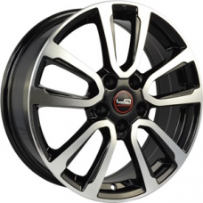 Replica LA GL18 6,5x16 5*114,3 Et:45 Dia:54,1 BKF