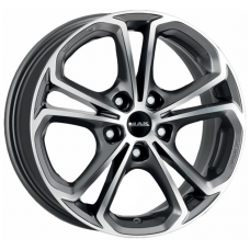 MAK Hessen 7x17 5*120 Et:41 Dia:67,1 Gunmetal Mirror Face
