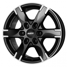 ALUTEC Titan 7x16 6*139,7 Et:55 Dia:93,1 Diamond Black Front Polished