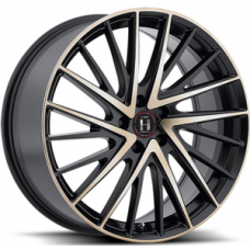 HARP Y-697 8,5x20 5*112 Et:35 Dia:66,6 satin-black-w-machined-face-and-tinted-clear