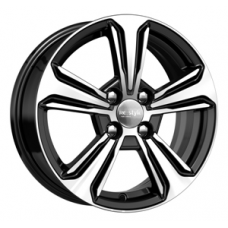 K&K КС 777 6x15 4*100 Et:48 Dia:54,1 алмаз черный