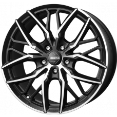 MOMO SPIDER 10x21 5*112 Et:25 Dia:66,6 Matt Black-Polished