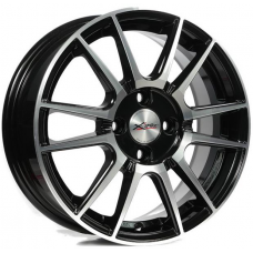 X'trike X-127 6x15 4*100 Et:45 Dia:67,1 BK/FP