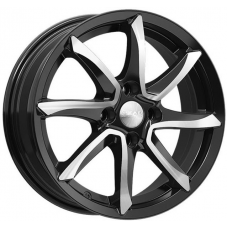 Скад Осака 6x15 4*100 Et:37 Dia:60,1 алмаз черный