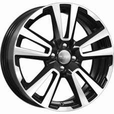 K&K КС874 6,5x17 4*100 Et:43 Dia:60,1 алмаз черный