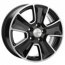 Khomen 1601 6,5x16 5*114,3 Et:50 Dia:66,1 BLACK-FP