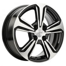 Khomen 1502 6x15 4*100 Et:45 Dia:54,1 Black-FP