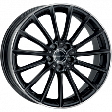 MAK Komet 7,5x17 5*112 Et:36 Dia:66,6 Gloss Black Mirror Ring