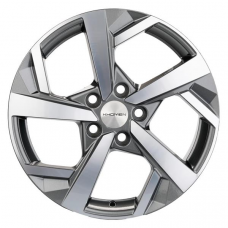 Khomen 1712 7x17 5*114,3 Et:45 Dia:66,1 Gray-FP