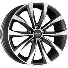 MAK WOLF 7x17 5*98 Et:41 Dia:58,1 Gunmetal Mirror Face