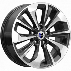 K&K Авиор 7x17 5*114,3 Et:45 Dia:67,1 Алмаз черный