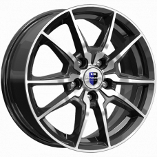 K&K Адамар 6,5x16 5*114,3 Et:45 Dia:66,1 Алмаз чёрный