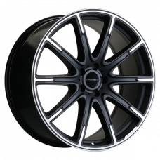 Khomen 2102 10,5x21 5*112 Et:45 Dia:66,6 Black-FP matt