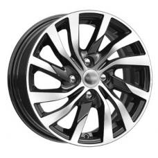KDW KD1546 6x15 4*100 Et:40 Dia:60,1 Black_Front_Polished