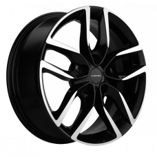 Khomen 1708 6,5x17 5*114,3 Et:37 Dia:66,6 Black-FP