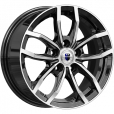 K&K Фрост 6,5x15 5*100 Et:38 Dia:57,1 Алмаз чёрный