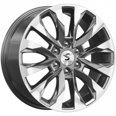 Premium Series КР007 8x20 6*139,7 Et:42 Dia:75,1 Diamond gloss graphite