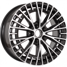 KDW KD1730 7x17 5*112 Et:40 Dia:57,1 Black_Front_Polished