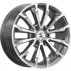 Premium Series КР006 8,5x20 6*139,7 Et:27 Dia:77,8 Diamond Gloss Graphite