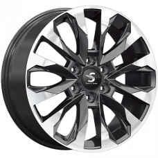 Premium Series КР007 8x20 6*139,7 Et:42 Dia:75,1 Diamond Black Gris