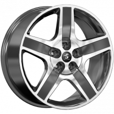 Premium Series КР008 8,5x20 5*108 Et:45 Dia:63,3 Diamond Black Gris