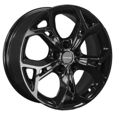 Khomen 1702 7x17 5*108 Et:43 Dia:65,1 Black