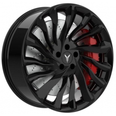 VISSOL F-3032L 8,5x22 5*120 Et:30 Dia:66,1 Gloss Black