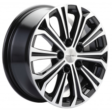 Khomen 1610 6,5x16 5*110 Et:45 Dia:67,1 Black-FP