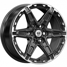 K&K Дистрикт 8x18 6*114,3 Et:42 Dia:66,1 чёрный бриллиант
