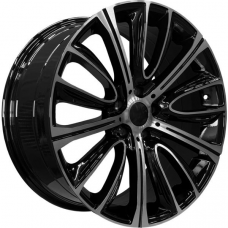 PDW 5241 8,5x18 5*112 Et:30 Dia:66,6 Gloss Black Machine Face