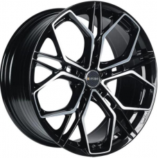 INCH FA8534 8,5x19 5*112 Et:28 Dia:66,6 Gloss Black Machined Face