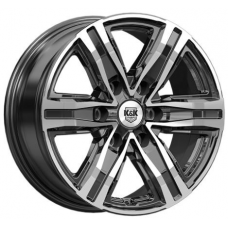 K&K R8 (КС1174) 7,5x17 6*139,7 Et:36 Dia:100,1 алмаз черный